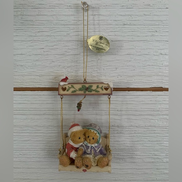 Set of 2 Bradford Exchange Collectable Teddy Bear Ornaments (1999) - Picture 9 of 12